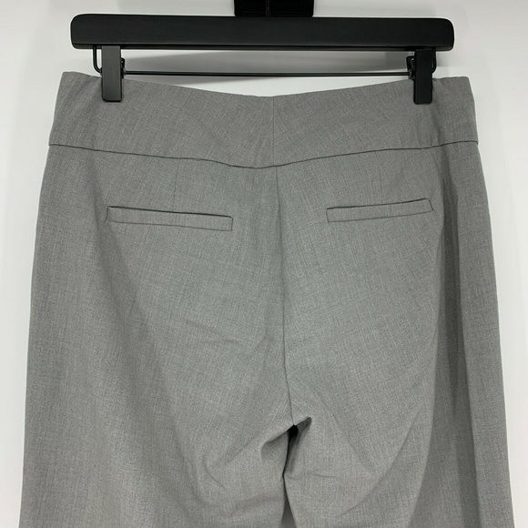 Kenneth Cole New York Dress Pants Womens 4 Average Gray Straight Leg Mid Rise - Picture 6 of 7